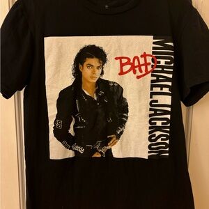 Michael Jackson Bad T Shirt Size Medium